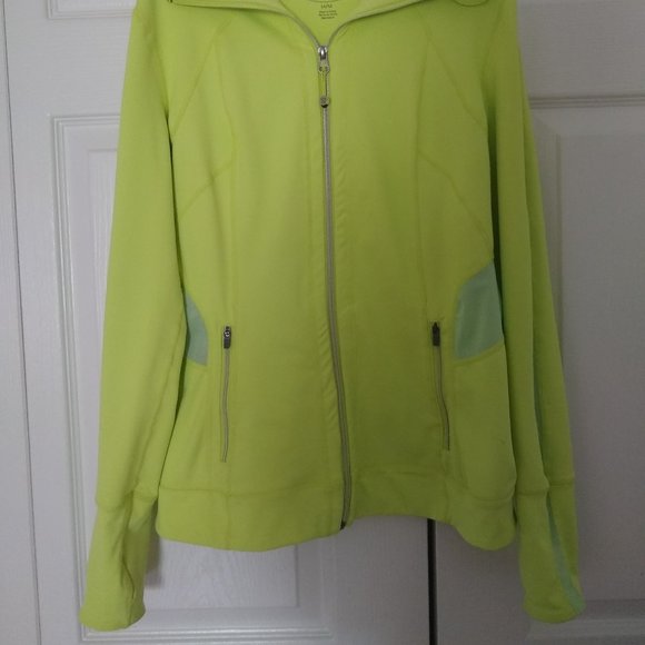 TANGERINE WOMEN ACTIVE MESH LIGHTWEIGHT BREATHABLE FULL ZIP STRETCH JACKET - Picture 7 of 7